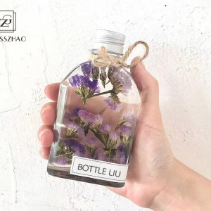 Wholesale Unique Design Round Shape Glass Bottles, Used for Drinking