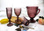 Glassware Colored Goblet Wine Glasses Water Glass Pressed Champagne High-ball Tumbler Cups Bowl