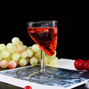 Creative Handmade Custom Logo Stem Clear Skull-Cups Bar and Party Wine Glasses Goblet Crystal Skull-Wine Glass