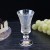 Custom Cheap Logo Korea Mini Glass Cup Bar Stem Soju Shot Glass for Vodka Sake Liquors Drinking with Decoration Stem