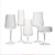 Tumbler Clear Custom Wine Glasses Set Hot Selling Products Kitchen & Tabletop Handmade Rib Wine Glass Goblet Vertical Stripe