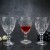 Manufacturer Wenxi Crystal Glassware Clear Champagne Glasses Vintage Embossed Wine Glass Goblet Custom Goblets for Party Wedding