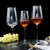 Retro Classic Handmade Daily Use Lead Free Crystal White Red Wine Glass Bordeaux Wine Glasses