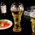 Creative Design Soccer Beer Mug Football Match Medal Football Shaped Beer Cups Glass