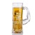 Custom Bar Dedicated Unique Design Elegant 550ml Glass Beer Cup Beer Mug Glass Beer Glass