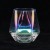 Hot Selling Product European and American Modern Style Stemless Colored Clear Glass Cup Crystal Hexagon Whiskey Glasses