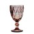 Colored Antique Amber Vintage Pastel Custom Wine Glass Crystal Glass Wine Glass Goblet for Wedding