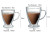 350ml 400ml Turkish Coffee Mug High Borosilicate Glass Double Wall Glass Coffee Mug