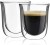 Hot Sale 2-Ounce Double Walled Espresso Cups High Borosilicate Glass