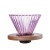 2024 New Style Coffee Tools Colored Glass Reusable Coffee Filter