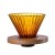 2024 New Style Coffee Tools Colored Glass Reusable Coffee Filter