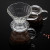 High Borosilicate Coffee Pot Glass Reusable Drip Coffee Filter