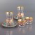 18 PCS TEA SET in EVLA GOLD, 361-184