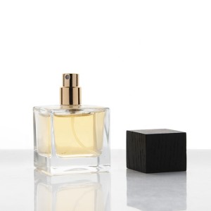 Empty Square Perfume Bottle Packaging 30ml / 50ml / 100ml High Quality Perfume Spray Bottle Glass Perfume Bottle