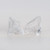 70ml High End Crimp Empty Clear Glass Perfume Bottles with Spray and Cap