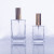 Customized Color 15ml 30ml 50ml 100ml Transparent Flat Square Perfume Bottle Spray Glass Bottle