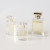 30ml 50ml 100ml Transparent Flat Square 15mm Threaded Neck Fragrance Bottle Glass Perfume Bottle