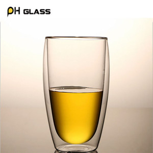 Coffee Glass Can Be Customized with Heat-insulated Water Cup and Double-layer Glass