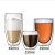 Double Layer Glass High Borosilicate Glass Heat Snsulating Transparent Coffee Cup Milk Cup High Quality 250ml 350ml 450ml