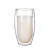 260ml Simple Double Glass High Borosilicate Glass Heat Insulation Transparent Milk Cup