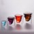 CnGlass 80ML Skeleton Shaped Frozen Whiskey Drinking Glass Cup Double Wall Beer Glasses Borosilicate Insulated Shot Glass Cup