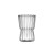 Factory Price 350Ml 550Ml 750Ml Drink Juice Milk Coffee Striped Glass Cup