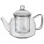 CnGlass 500ML High Quality Mouth Blown Borosilicate Glass Stovetop Safe Teapot with Removable Infuser