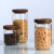 Wholesale Handmade Transparent Fancy Food Safe Glass Storage Jar with Lid