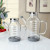 Factory Wholesale Household Stainless Steel Lid Glass Olive Oil Bottle