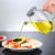 Eco-friendly Recycled Borosilicate Glass Oil and Vinegar Bottles Dispenser for Kitchen