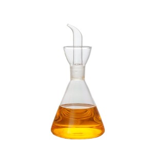 Customized Logo Kitchen Cooking High Borosilicate Glass Oil Pot & Dispenser