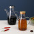 500ml 800ml High Borosilicate Heat Resistance Glass Vinegar and Olive Oil Dispenser Pot