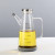 Transparent 550ml 750ml 1000ml High Borosilicate Glass Oil Vinegar Bottle