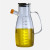Empty 800ml 900ml 1000ml Food Grade Lead Free Olive Oil Vinegar Glass Bottle