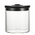 Cylindrical Glass Jar with Lid Heat Resistant Borosilicate Glass Food Jar with Airtight Lids