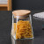 350ml 550ml 750ml 950ml Kitchen Use High Borosilicate Airtight Clear Glass Storage Jars with Bamboo Lids