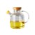 Kitchen for Glass Oil Pot Convenient Handle Designed to Prevent Oil Leakage Outdoor Barbecue Easy to Carry Soy Sauce Vinegar Pot