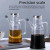 Stainless Steel Cover Glass Oil Pot Outdoor Household Seasoning Pot Kitchen Leakproof Soy Sauce Vinegar Bottle