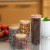 High Borosilicate Glass Jar Storage Jar Transparent Pickle Bottle Pickle Jar Vertical Pattern Food Storage for Kitchen