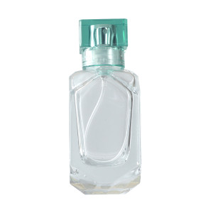 2024 New Glass Spray Empty Perfume Bottle Round Clear Glass Perfume Bottle Refill Perfume Sample Bottle