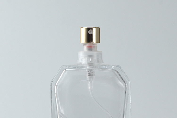 Glass Spray Empty Perfume Bottle Round Clear Glass Perfume Bottle Refill Perfume Sample Bottle