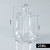 Luxury High Quality Refillable Clear Glass Empty Perfume Bottle with Spray and Cap Empty Perfume Bottle