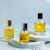 Round Shoulder Glass Perfume Bottle with Atomizer Sprayer Elegant Design for Fragrance Release