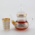 Wholesale Glassware Food Grade Nordic Drinkware Tumblers Borosilicate Tea Pot and Teacup Set