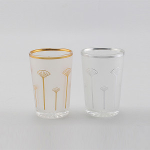 New Scrub Design Tumbler 6/12 Pcs Tea Cup Sets Hot Selling 6oz Water Glass Set