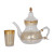 Wholesale 7pcs Moroccan Style Teapot and Tea Cup Set Hot Selling Hand Making Decal Design