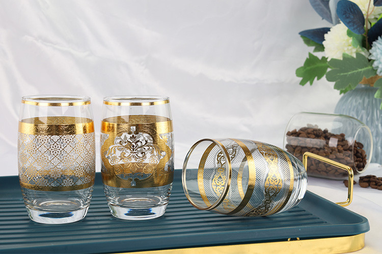 Factory Cheap Price Hot Selling Modern Glass set Glass tumbler Custom printing water glass set