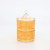 Wholesale 2pcs Round Candy Jar Storage Glass Sugar Pot Glass Jar with Lid